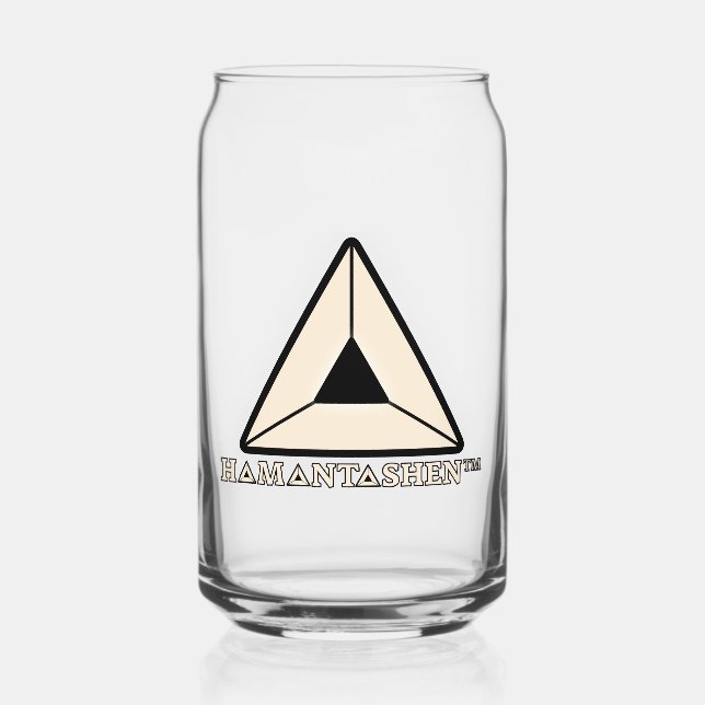 Hamantashen Can Glass Dosenglas (Vorderseite)