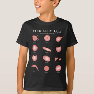 Hämatologie Labor für rote Blutkörperchen Wissensc T-Shirt
