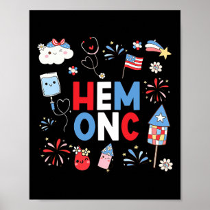 Hämatologie Onkologie Krankenschwester Päd. Hämato Poster