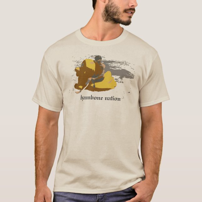 Hambone Nations-Küste-T-Shirt T-Shirt (Vorderseite)