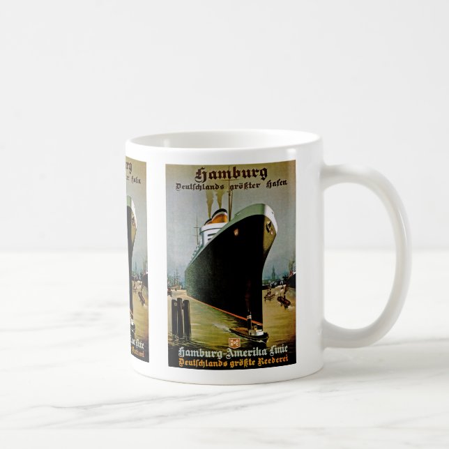 Hamburg-Amerika-Linie Kaffeetasse (Rechts)