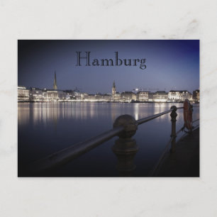 Hamburg Binnenalster Postkarte