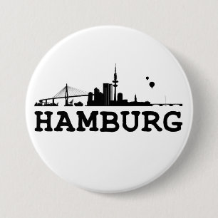 Hamburg Button / Anstecker / Pin