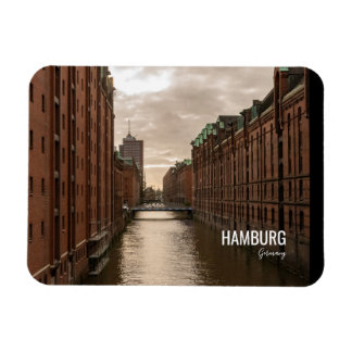Hamburg City Deutschland Speicherstadt Magnet