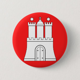 Hamburg, Deutschland Button