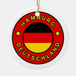 Hamburg Deutschland Keramik Ornament
