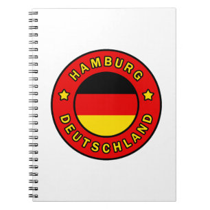 Hamburg Deutschland Notizblock