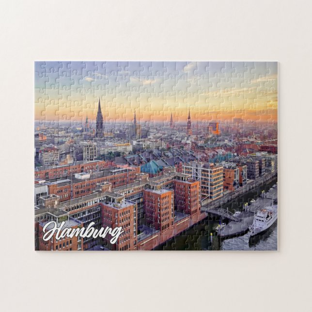 Hamburg, Deutschland Puzzle (Horizontal)