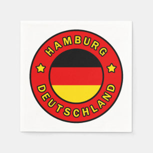 Hamburg Deutschland Serviette