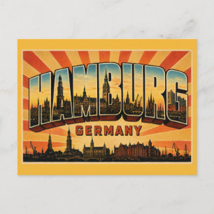 Hamburg Deutschland St. Michaelis Kirche Postkarte