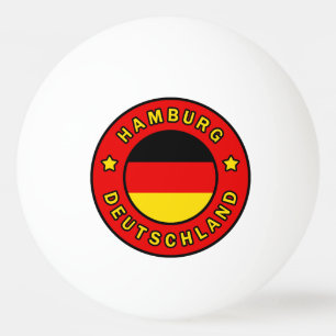Hamburg Deutschland Tischtennisball
