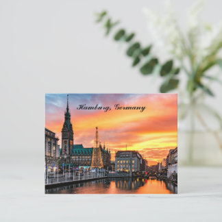 Hamburg, Deutschland zu Weihnachten