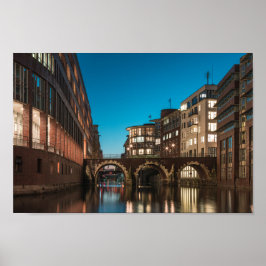 Hamburg Ellerntorsbrücke Poster
