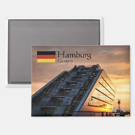 Hamburg Germany Souvenir Magnet