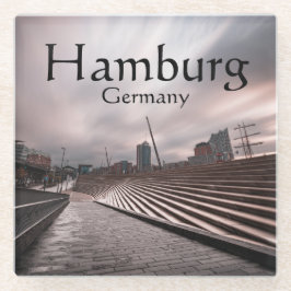 Hamburg Glasuntersetzer