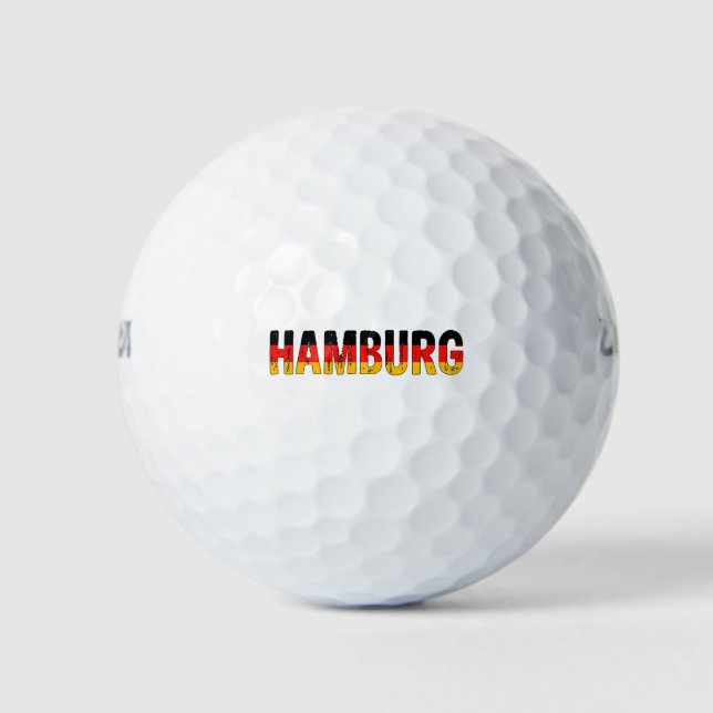 Hamburg Golfball (Vorderseite)