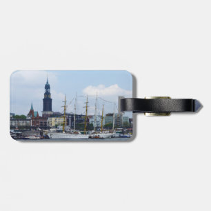 Hamburg Hafen Hafen Hafen Michel Deutschland Rezep Gepäckanhänger