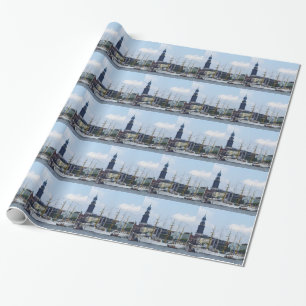Hamburg Hafen Hafen Hafen Michel Deutschland Rezep Geschenkpapier