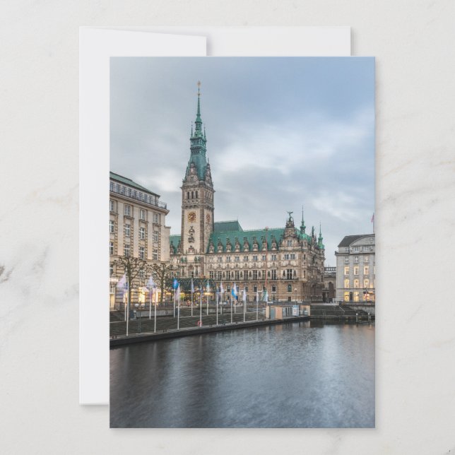 Hamburg Karte (Vorderseite)