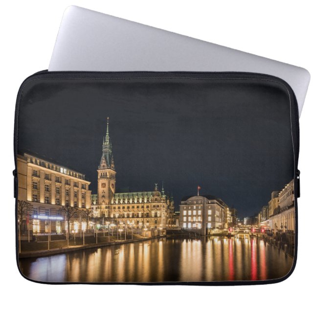 Hamburg Laptopschutzhülle (Vorderseite)