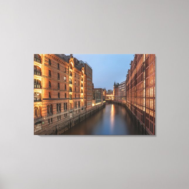 Hamburg Leinwanddruck (Vorderseite)