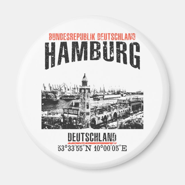 Hamburg Magnet (Vorne)