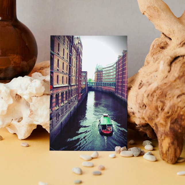 Hamburg oder Venedig? Postkarte (Von Creator hochgeladen)