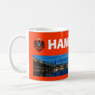 Hamburg* panoramische Schale Kaffeetasse