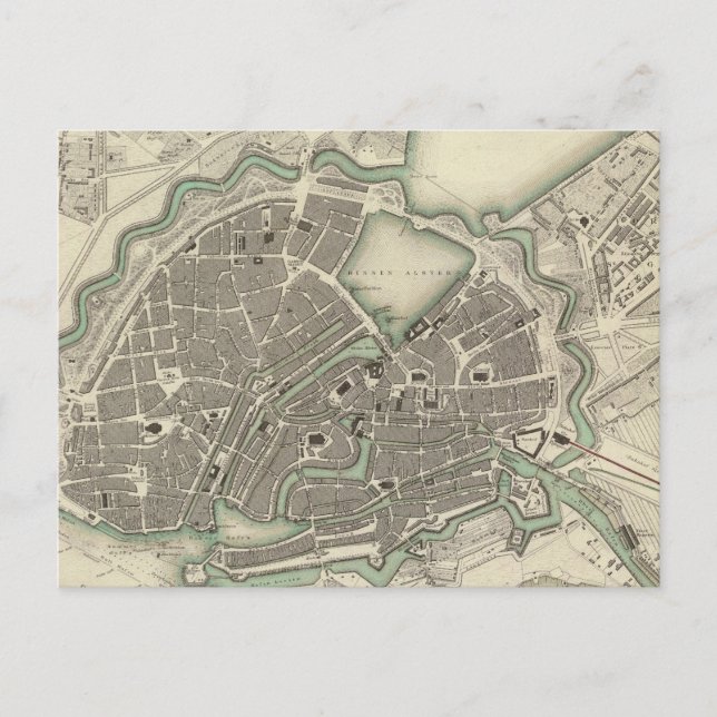 Hamburg Postkarte (Vorderseite)