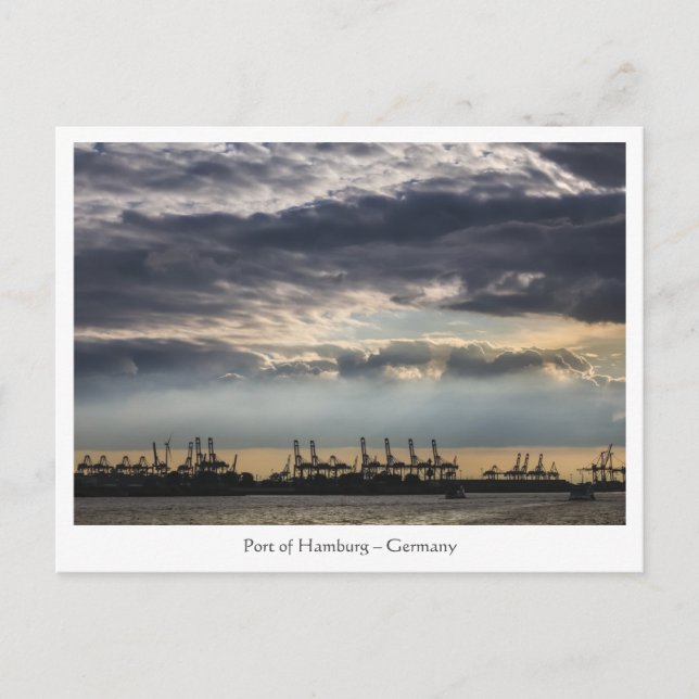 Hamburg Postkarte (Vorderseite)