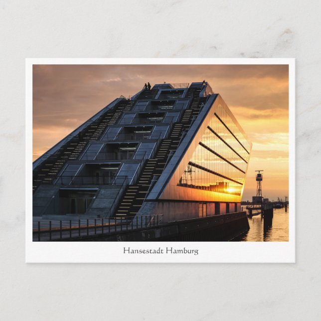 Hamburg Postkarte (Vorderseite)