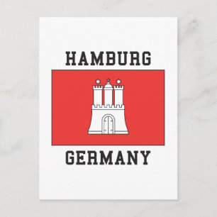 Hamburg Postkarte