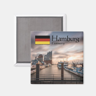 Hamburg Souvenir Magnet