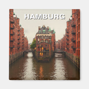 Hamburg Speicherstadt Deutschland - Reise Magnet