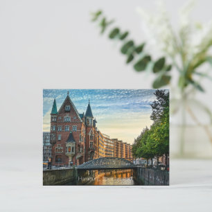 Hamburg Speicherstadt Postkarte
