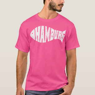 Hamburg Stadt Deutschland Norddeutscher Fischfang T-Shirt