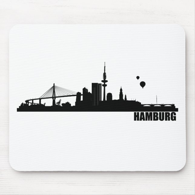 Hamburg-Stadt Mousepad (Vorne)