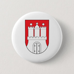 Hamburg-Wappen Button