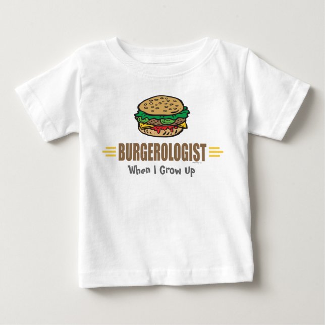 Hamburger Baby T-shirt (Vorderseite)