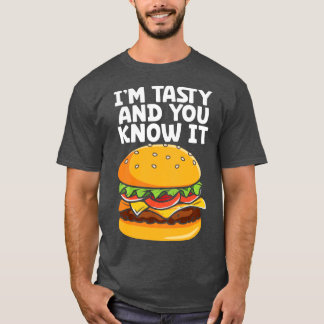 Hamburger Bun Cheeseburger Burger GRILLEN Fast T-Shirt