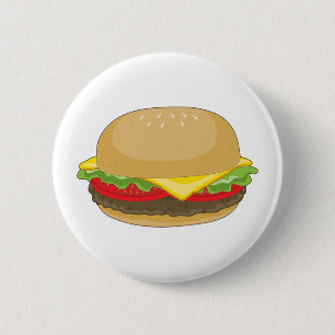 Hamburger Button