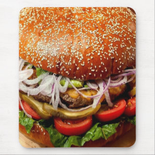 Hamburger Cheeseburger Mousepad