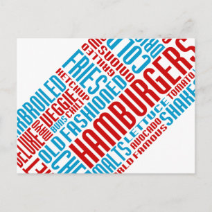 Hamburger chitChat Postkarte