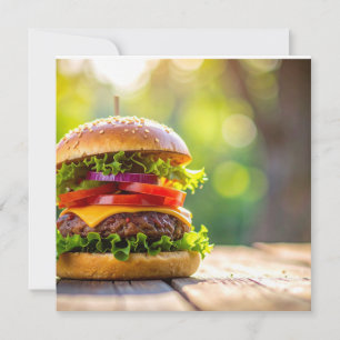 Hamburger Einladung