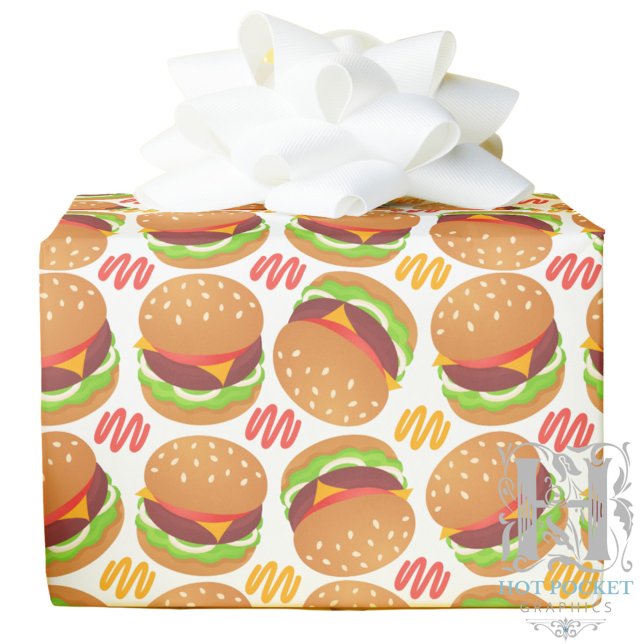 Hamburger-Einwickelpapier Geschenkpapier (Von Creator hochgeladen)