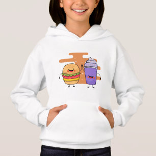 Hamburger Eiscreme Hoodie