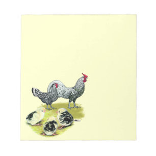 Hamburger Familie Notizblock