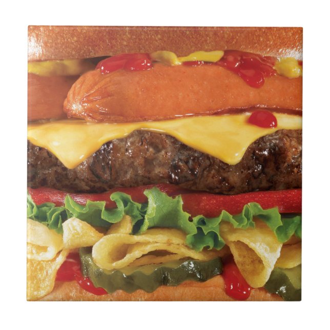 Hamburger Fliese (Vorderseite)