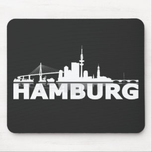 Hamburger Geschenkidee Mousepad