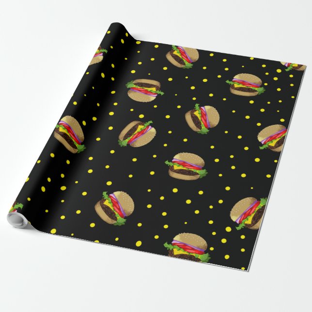 Hamburger Geschenkpapier (Ungerollt)